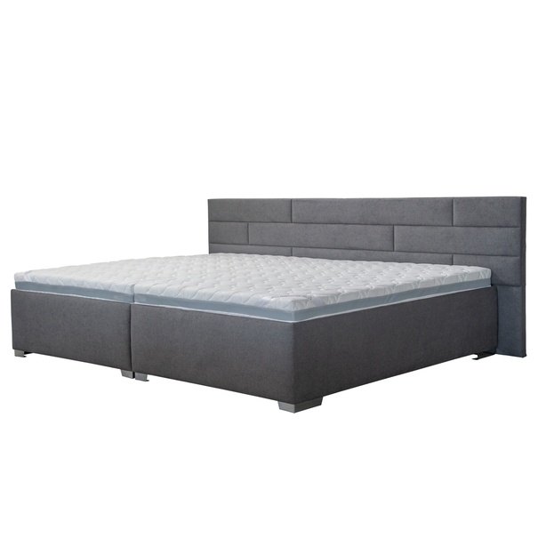 Nadrozměrná postel ONE4ALL tmavě šedá