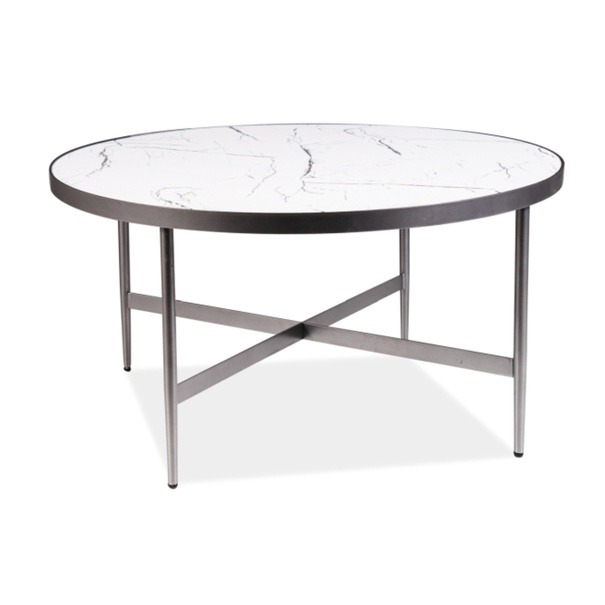 Konferenční stolek DULURIS bílý
